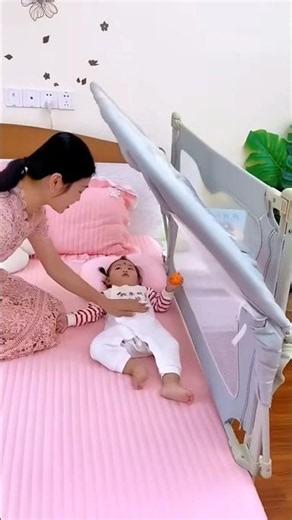 ✅️Baby Comfy Safety Lightweight Bed Side Crib ( # 2346) Product Link in Bio