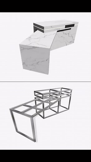 Kitchen island on TikTok