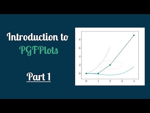 Introduction to PGFPlots - PGFPlots Tutorial 1