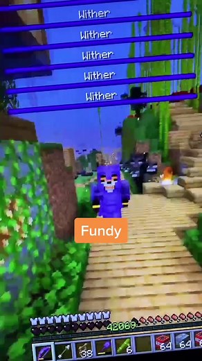 When Fundy blows up the dream smp 😂 #dreamsmp #minecraft #fundy #wilbursoot