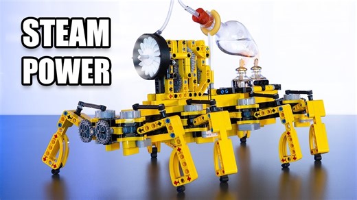 Make a Steam Turbine for LEGO Builds
