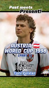 PAST meets PRESENT: Austria 🇦🇹 at the FIFA World Cup France 1998! 🔥 . The last time Austria played at the FIFA World Cup 28 years ago! . Follow us for more Nostalgia! . #fifaworldcup #worldcup #copamundial #copadomundo #france98 | World Cup Fever: Retro Legends