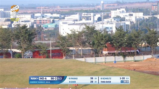 Namibia falter in the chase against India A in the final #T20WorldCup warm-up fixture 👀 View the match highlights here 📹 Watch highlights from every match of the ICC Men’s T20 World Cup 2026 on https://www.icc-cricket.com/icc-tv 📺 | ICC T20 World Cup