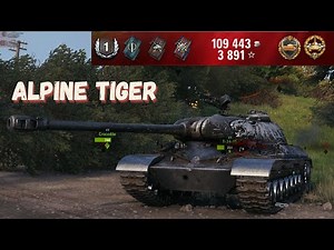 ALPINE TIGER WOT REPLAY || WZ-111 ALPINE TIGER World Of Tanks