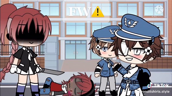 Maybe a part 2?? #blm #blm #blacklivesmatter #gacha #gl #gachalife #police