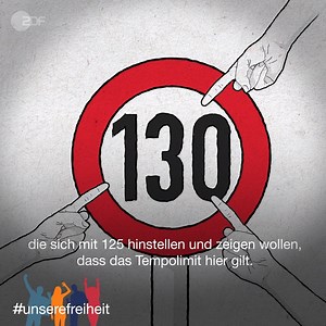 Sind Tempolimits ein Eingriff in die persönliche Freiheit? Enrico hat uns seine Meinung dazu geschickt. Was meint Ihr? Mehr Meinungen zum Thema Freiheit: https://unserefreiheit.zdf.de #unserefreiheit | ZDF