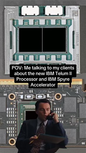Introducing the new IBM Telum II Processor and IBM Spyre Accelerator for the next generation mainframe. #memeframemonday #mainframe