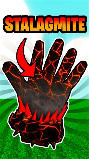 STALAGMITE Glove in Slap Battles! #roblox #slapbattles #shorts