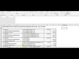 EBP Saisie des factures de vente