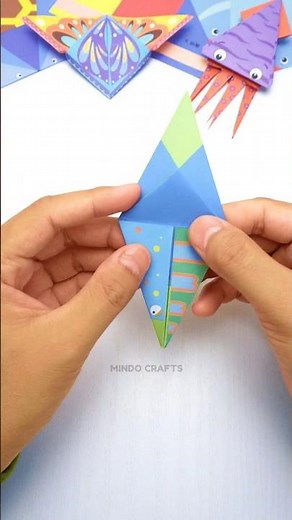 How to Make a Lifelike Origami Animal Lobster | Easy Origami For Kids #diy #easyorigami