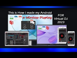 HOW TO » Use Virtual DJ remotely (Without The VDJ App) WIFI Monitor for Android (( FREE ))
