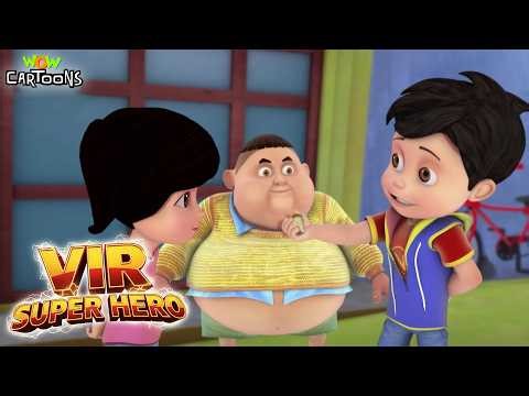 Vir The Robot Boy : Robo Vir Ki Super Fast Race | Vir Super Hero Compilation 3D Animated Cartoon