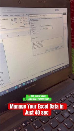 Manage Your Excel Data in Just 40 Seconds | Excel Quick Tip