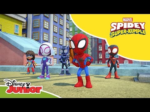 🦸 Praca zespołowa | Spidey i Super-Kumple | Disney Junior Polska