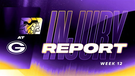 Final Vikings vs. Packers Injury Report for Week 12 of 2025