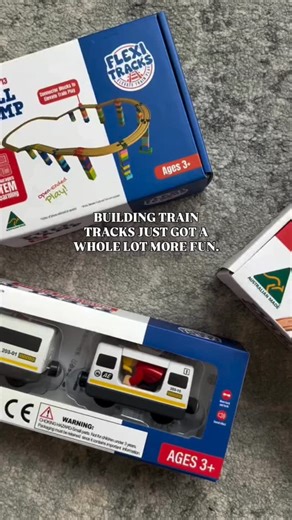 Flexi Tracks on Instagram: "Building train tracks just got a whole lot more fun!! Tag a friend below and introduce them to the magic of Flexitracks! #ImaginationInMotion #FlexiTracks #CreativeKids #STEMToys #OpenEndedToys #PlayfulLearning #KidsAtPlay #EngineeringThroughPlay"