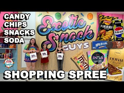 We went on a Shopping Spree at the newest EXOTIC SNACK GUYS store in Connecticut! Dubai Chocolate!!!
