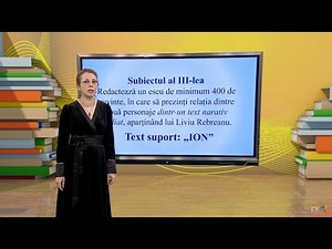 TeleŞcoala: Limba şi literatura română clasa a XII-a – Ion de Liviu Rebreanu (@TVR2)