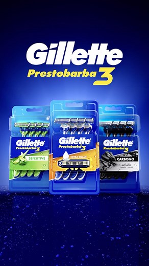 Gillette Prestobarba 3, para una afeitada suave con menos irritación *vs Prestobarba Ultragrip2 | Gillette Perú