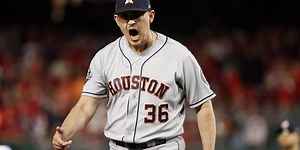 Will Harris excited to head to Nats, thanks Astros