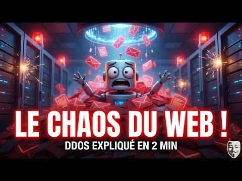 DDoS : L'attaque qui peut éteindre Internet (Expliqué simplement)