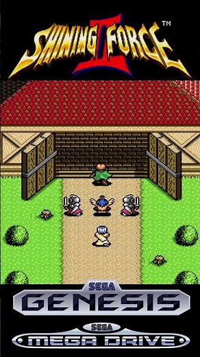 Shining Force II Sega Genesis Mega Drive TOP Tactical #rpg #retrogaming