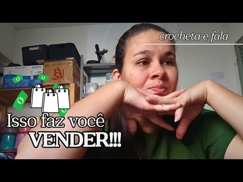🤯O que REALMENTE dá dinheiro no crochê hoje?