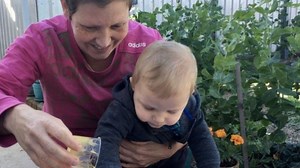 'My baby kept eating crayons so I created ones that embraced her quirky habit'