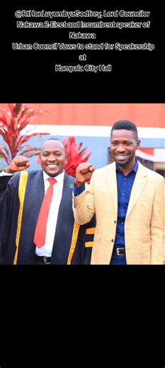 @Rt Hon Luyombya Godfrey, incumbent Speaker of Nakawa Urban Council, appeared on Bukedde FM 100.5's 'MUGOBANSONGA' program with presenter Ronald Sebutiko and announced his intention to run for Speaker of Kampala City Hall. Having won the LC5 Nakawa2 councilor seat with a landslide victory, and given his track record as Speaker of Nakawa Urban Council, he is poised to win the City Hall Speakership race with over 85% support.#foryoupageシ #foryou #foryoupage