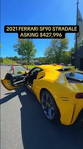 🚨FOR SALE🚨2021 Ferrari SF90 Stradale with 5818 miles #sale #exotic #luxury #luxurylife #ferrari