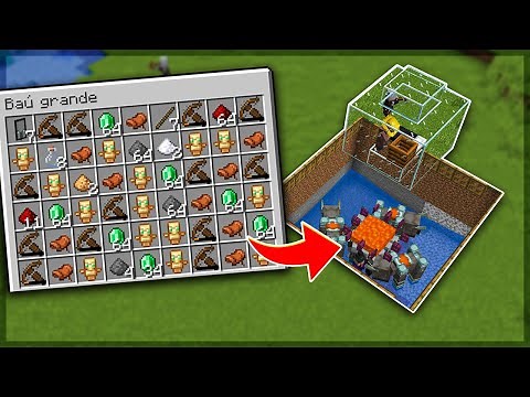 A FARM de PILLAGER MAIS SIMPLES e FÁCIL do MINECRAFT 1.20!