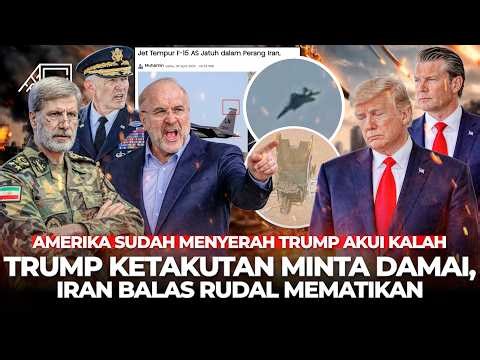 Semua Alutsista AS Hancur, Trump Ngemis Damai, Iran: “Kami Belum Puas Hancurkan Kalian”