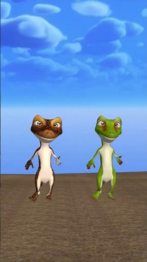 Lizard dance #animatedcartoon #bestanimationmovies