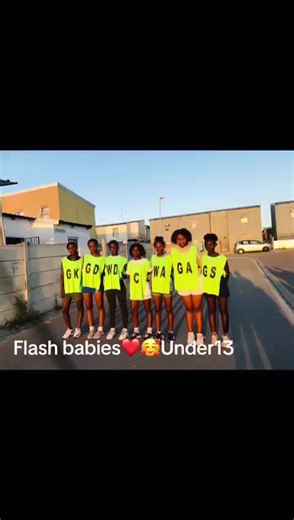 Flash Babies preparing for YSNL . #netballforlife