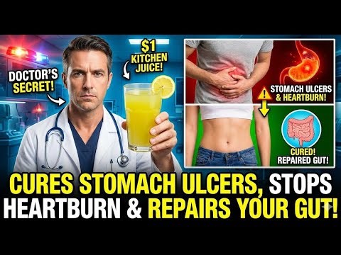 The $1 Kitchen Juice That Cures Stomach Ulcers, Stops Heartburn, and Repairs Your Gut