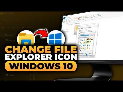 How To Change File Explorer Icon Windows 10 (𝟮𝟬𝟮𝟲) | 100% WORKS | NO Yapping, To The Point & EASY!