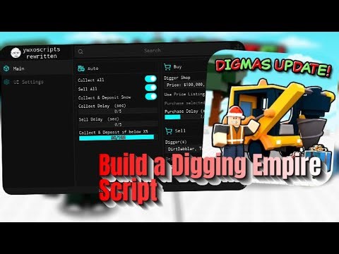 Build a Digging Empire Script | Free, Keyless & Pastebin