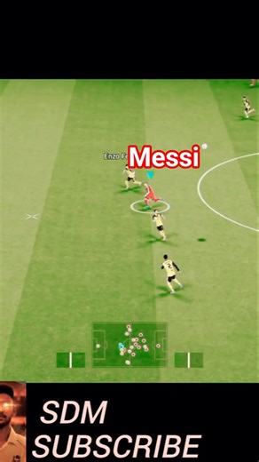 😱Lionel Messi amazing goal and skills #skills #goal