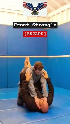 [ FREE ] Front Strangle [ ESCAPE ] | #youtubeshorts #shortsfeed #martialarts #shorts #free #bjj .