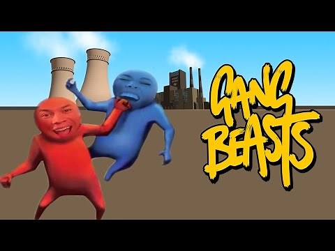 FAT SUITS BATTLE - Gang Beast - Husband vs Wife
