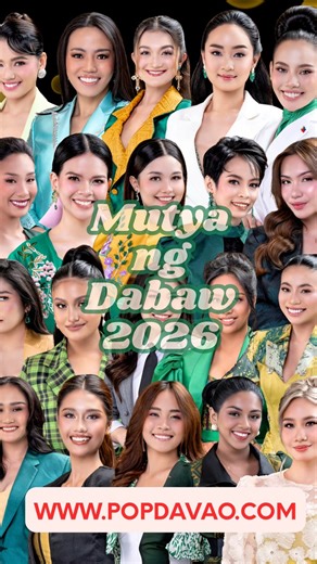Mutya ng Dabaw 2026 Press Conference and Sashing Ceremony held at Ayala Abreeza Mall Activity Center. Meet the official Top 20 candidates as they make their grand introduction in this video, check this out! #MutyaNgDabaw2026 #ArawNgDabaw #PopDavaoPH #DavaoCity | Pop Davao PH