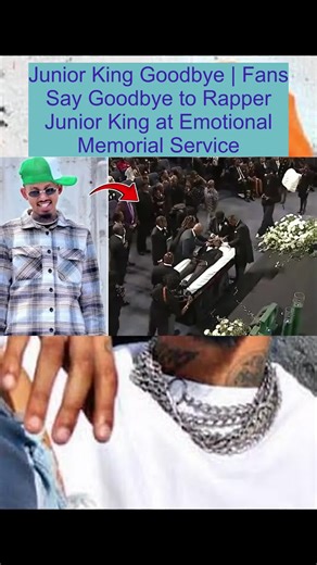 Junior King Goodbye | Fans Say Goodbye to Rapper Junior King at Emotional Memorial Service