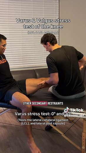 Understanding Varus and Valgus Stress Tests for Knee Assessment