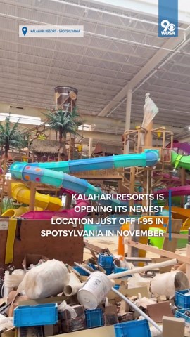 Virginia’s largest indoor water park is coming soon