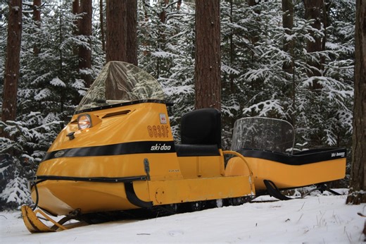 No Reserve: 1967 Bombardier Ski-Doo Alpine with Ski-Boose Trailer