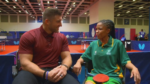 594K views · 2.3K reactions | "It accomodates us all. We are all winners". Our #GlobalWeekOfInclusion continues with Innocentia Msikinya from Special Olympics South Africa, who told #ESPN's Tim Tebow about her love of table tennis that took her all the way to at the Special Olympics World Games 2023 in Berlin . Get involved with your local program NOW! https://www.specialolympics.org/get-involved | Special Olympics | Facebook