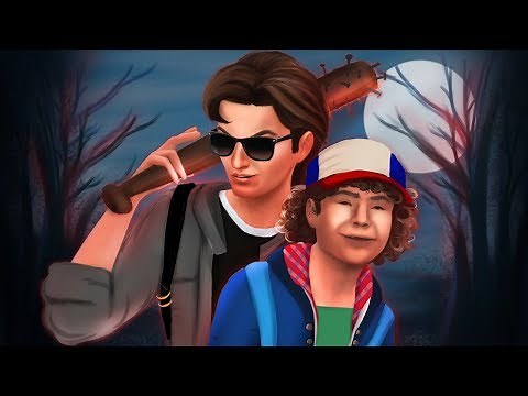 THE SIMS 4 STRANGER THINGS | Steve & Dustin Create A Sim