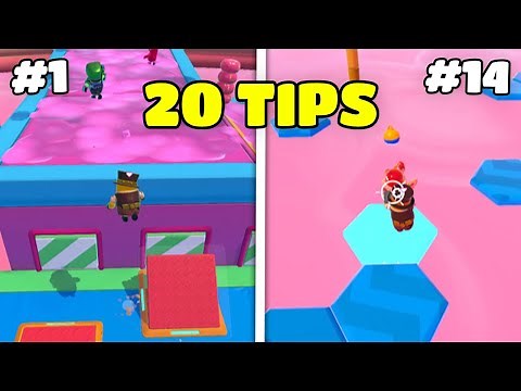 20 Tips & Tricks For NEW Fall Guys Players! - Fall Guys Mobile