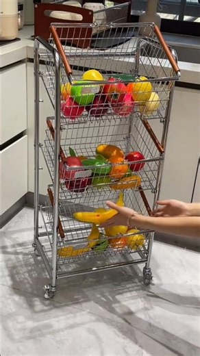 The Most Satisfying Kitchen Organizer Ever! #smallkitchen #kitchen #storagesolutions #kitchendesign