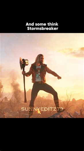 "Everyone thinks Thor's favorite weapon is his Mjolnir" | | #shorts